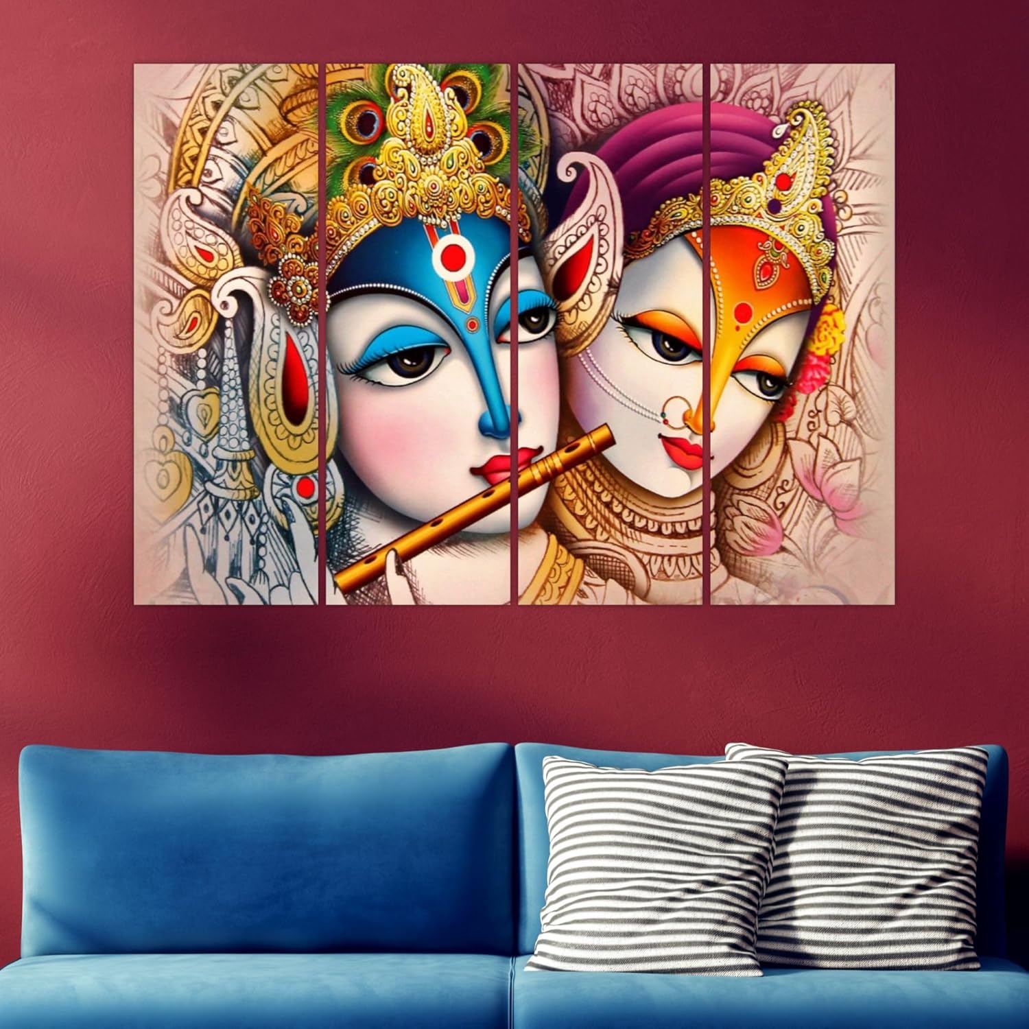 inep-b0cgjgkk36-multi-panel-krishna-framed-wall-art-displaying-divine-love-in-rich-colors-for-a-splash-proof-display.jpg